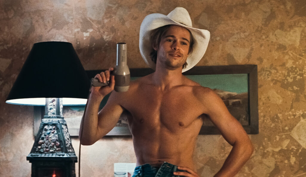 Every woman in the world wanted a cowboy with a hair dryer: how time spent with the birthday boy Brad Pitt